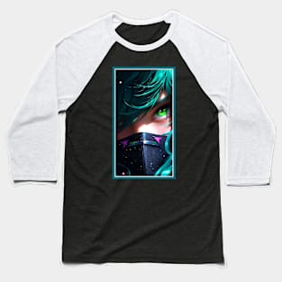 Anime Girl Eye | Quality Anime Artwork | Anime Aesthetic | Manga Anime Art Baseball T-Shirt